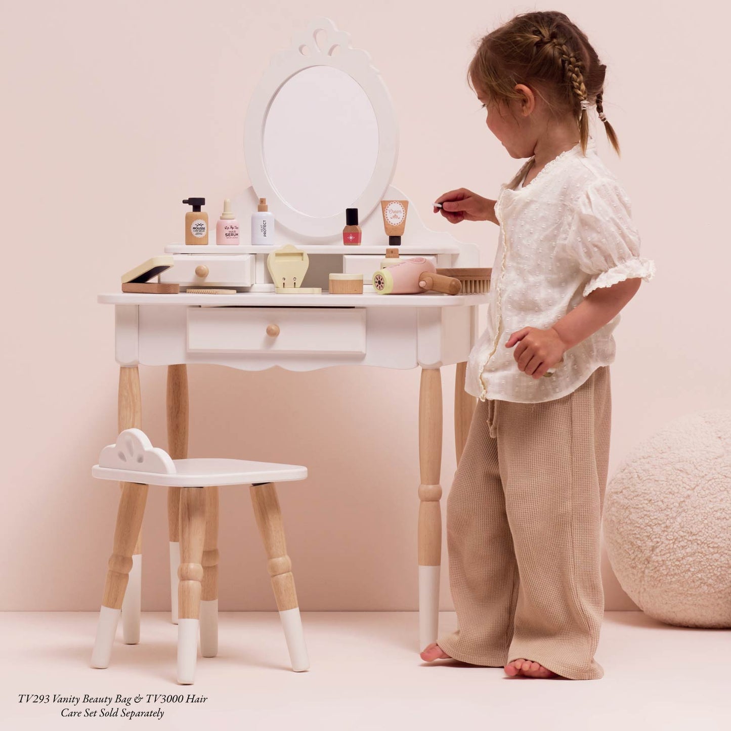 Dressing-up Vanity Table & Stool